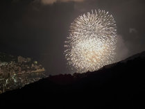 ・【花火】熱海海上花火大会をお部屋からゆっくりご覧いただけます