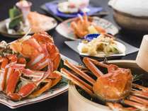 【　活松葉蟹（マツバガニ）会席　】期間限定の贅沢食材を当館の会席料理で♪