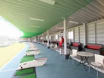 ゴルフ練習場　御宿泊者には1時間サービス!（ゴルフクラブ貸出不可）営業時間は9時～22時です。