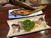 川魚は２種の食べ方で♪笹焼きは甘めの自家製味噌で味付け