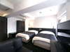 デラックスツインルーム / 広さ18平米 / ベッド幅120cm×2台