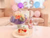 ・アニバーサリープラン　スパークリングワイン・お花・ケーキ・飾り付けでお祝いさせていただきます！
