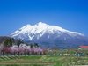 岩木山の風景