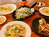 ”長野県食材を味わうディナーコース”※季節等により内容が変わります。画像は2名様の分量。