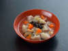 *夕食一例／会津の郷土料理こづゆは、海産物で出汁をとったやさしいお味。