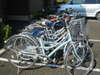 貸自転車（ママチャリ）無料買い物に湖畔一周に