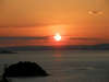 「日本夕陽百選」にも認定された瀬戸内海の夕日。。