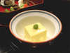 *とうもろこし豆腐／田事オリジナル料理。リピーターさんにファンが多いお料理。