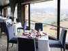 足利市内と近隣の山々、渡良瀬川が一望できる景観抜群のレストラン。