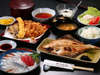 木内旅館定番海幸料理◆銚子の新鮮な食材を使っています