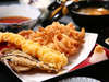 夕食の一例◆野菜と海鮮の天ぷら