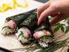 instagrammableな手巻き寿司※寿司ネタは季節やその日の仕入れ状況により変更となります。