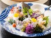 *【夕食一例/お造り】瀬戸内の新鮮な魚を味わいください！