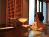 貸切風呂『碧の湯』はデザイナーズ貸切風呂です(^O^)ご宿泊のお客様は空いていれば自由に入れます。