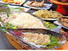 【お食事】平貝、カレイ、大アサリ新鮮な旬をお召し上がりください
