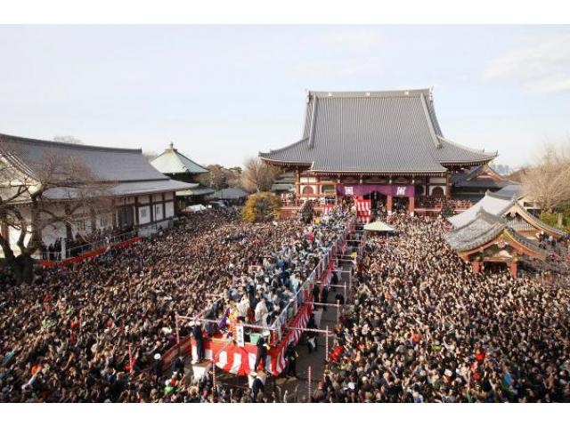 池上本門寺　節分追儺式