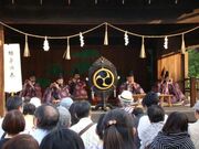 阿智神社　春季例大祭の写真1