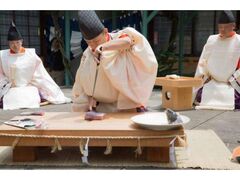 漢國神社　鎮華・三枝祭の写真1