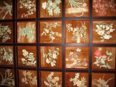 平岡八幡宮「花の天井」春の特別拝観の写真1