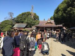 出水神社 初詣の写真1