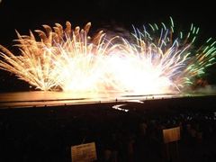 白浜海の祭典　納涼花火大会の写真1