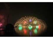 水郷祭湖上大花火の写真1