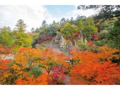那谷寺の紅葉の写真1