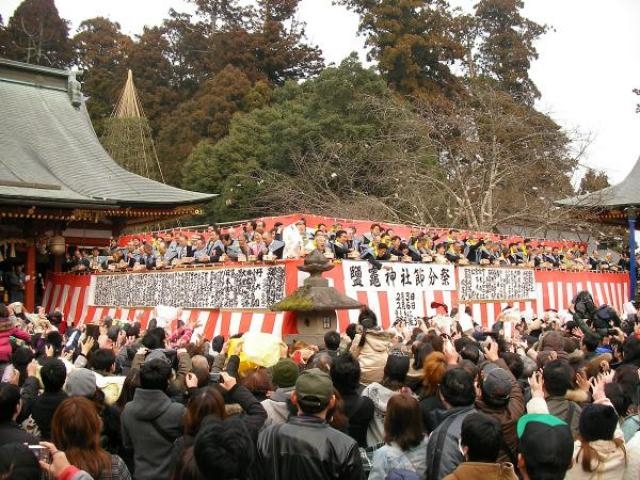 初詣 塩釜 神社