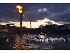若宮八幡神社 秋季大祭(豊後大たいまつ)の写真1