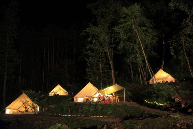白州・尾白FLORA Campsite in the Natural Garden