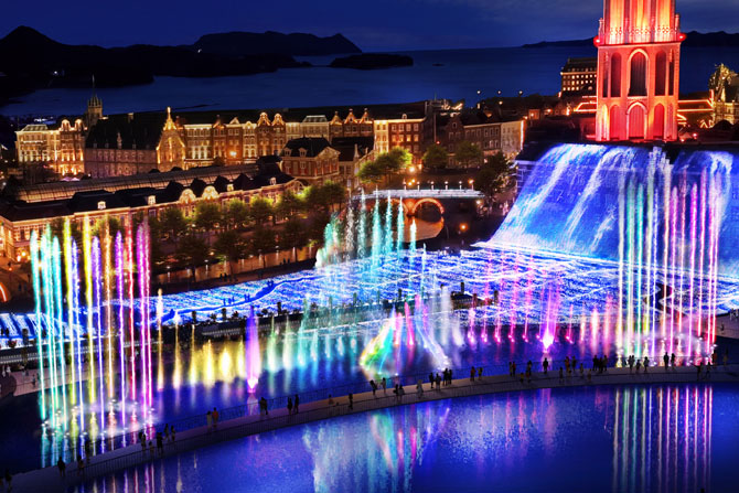 日本最大級の音楽噴水ショーが彩る水の世界が誕生！

