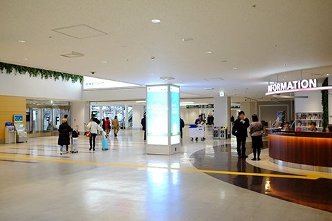 福岡国際空港国内線ターミナル到着口／北