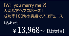 yWill you marry me ?z؂ȕփv|[YI100%̎тŃvf[X